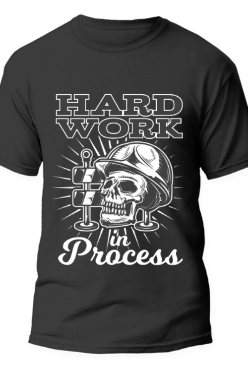 Hard Work Mens Tshirt