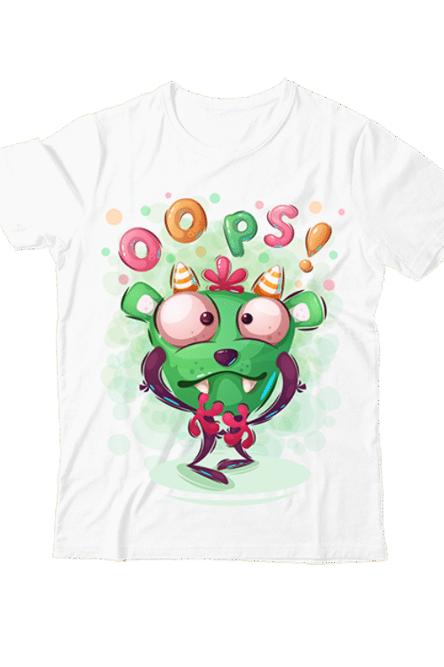 Opps Monster Kids Tshirt